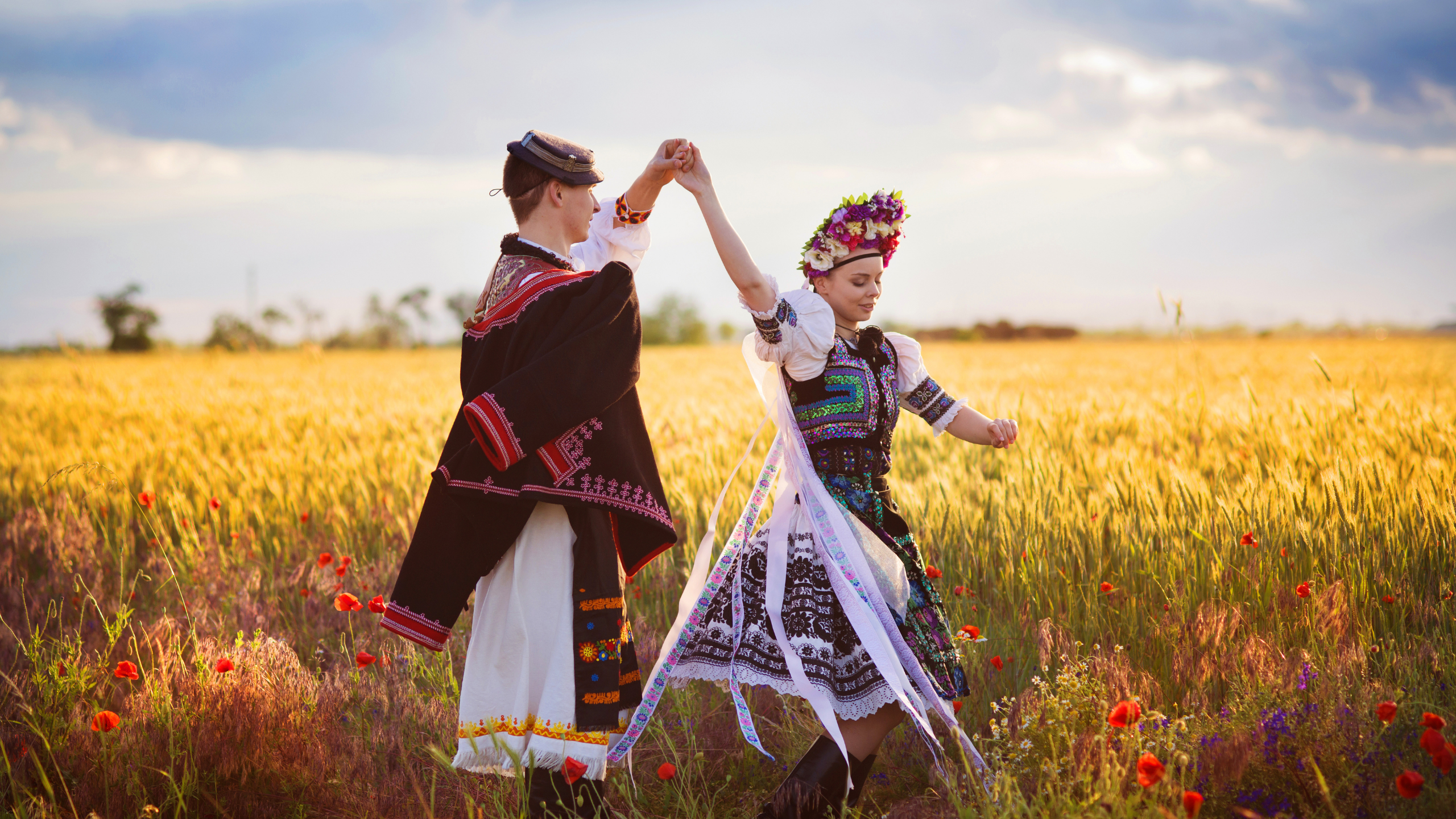 Folk dancing is an important part of Ukrainian culture