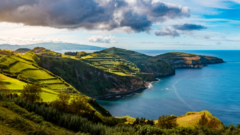 The Azores in Portugal are one of the best places to visit in winter for warm weather