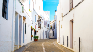 White towns of Andalucia Spain