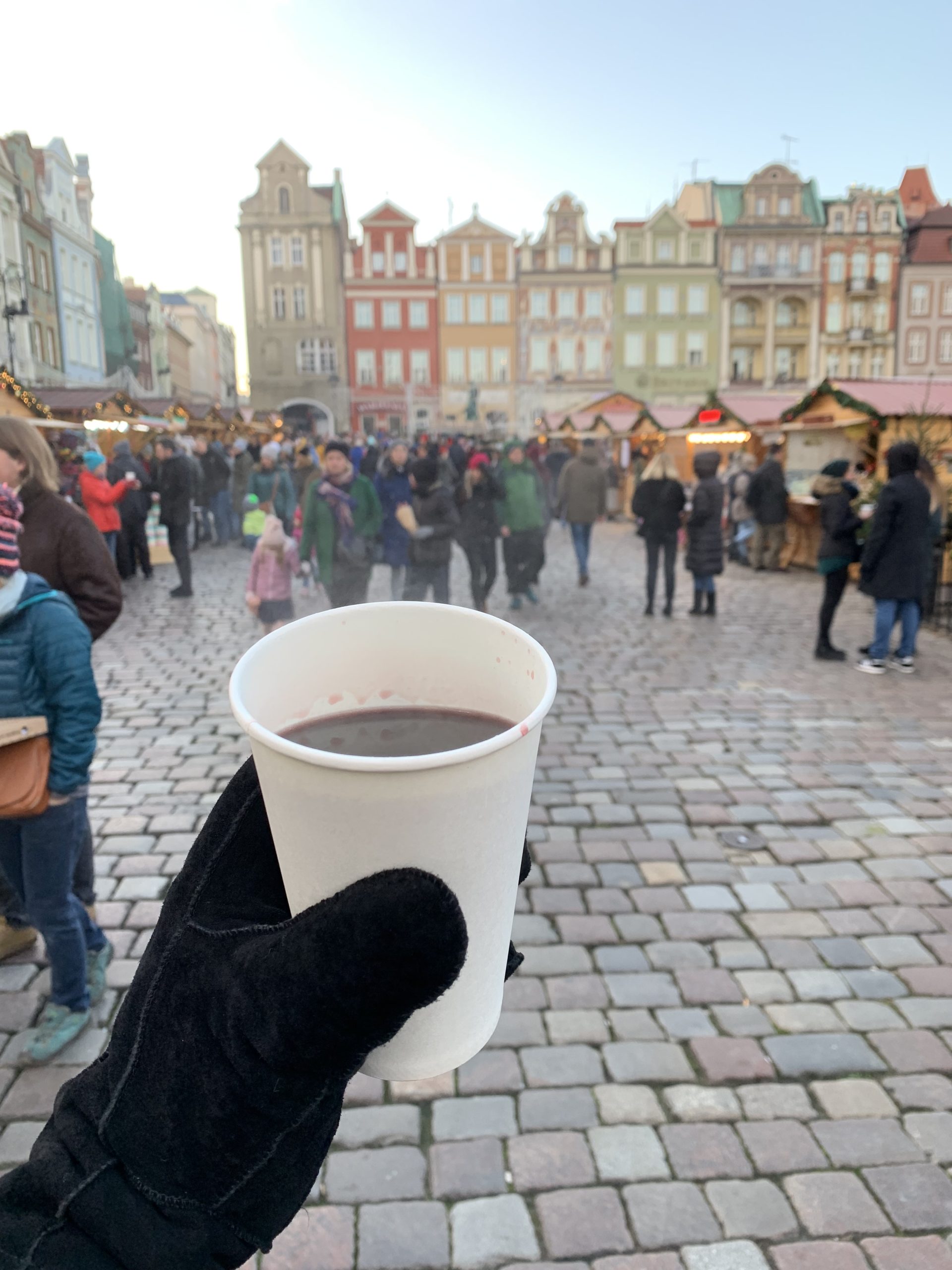 Hot wine at the Christmas Market
