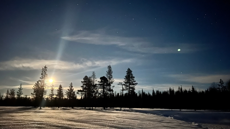Night Sky in Finnish Lapland